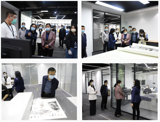 蘇州姑蘇人大主任酈小萍等領導蒞臨泰豐文化及豐鏈數字參觀調研，聚焦數字文化創意內容應用服務